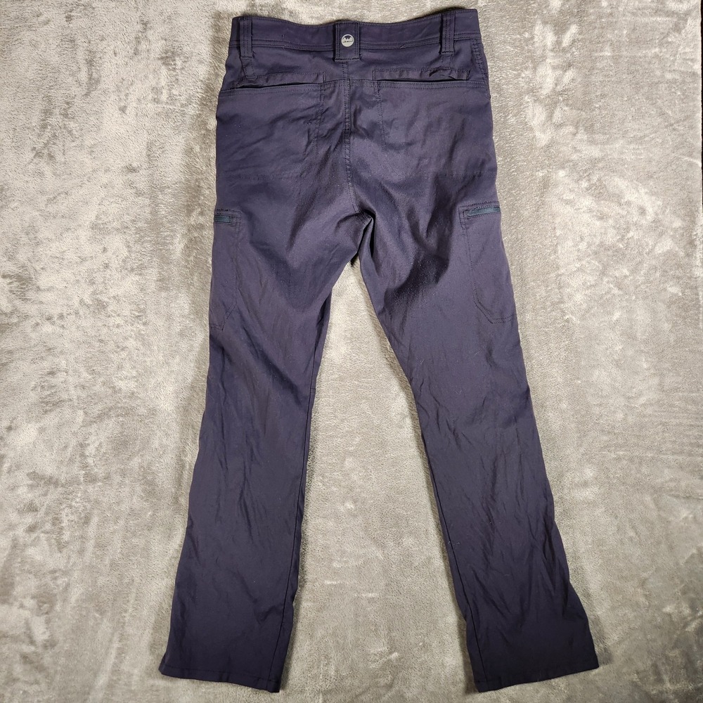 Wrangler ATG Cargo Pants Mens 30X30 Navy Blue Excellent Stretch Hiking 112344465 - Picture 9 of 12